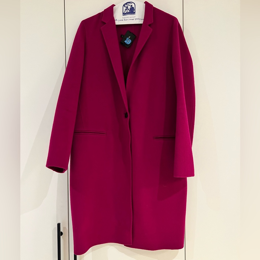 Theory wool-cashmere easy coat